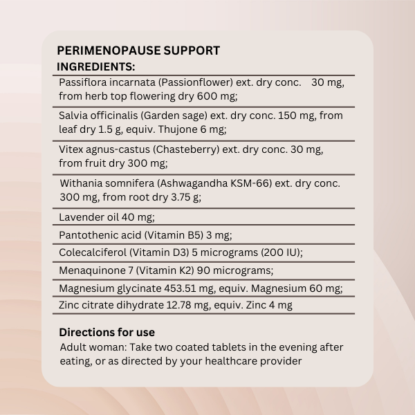 Perimenopause Support